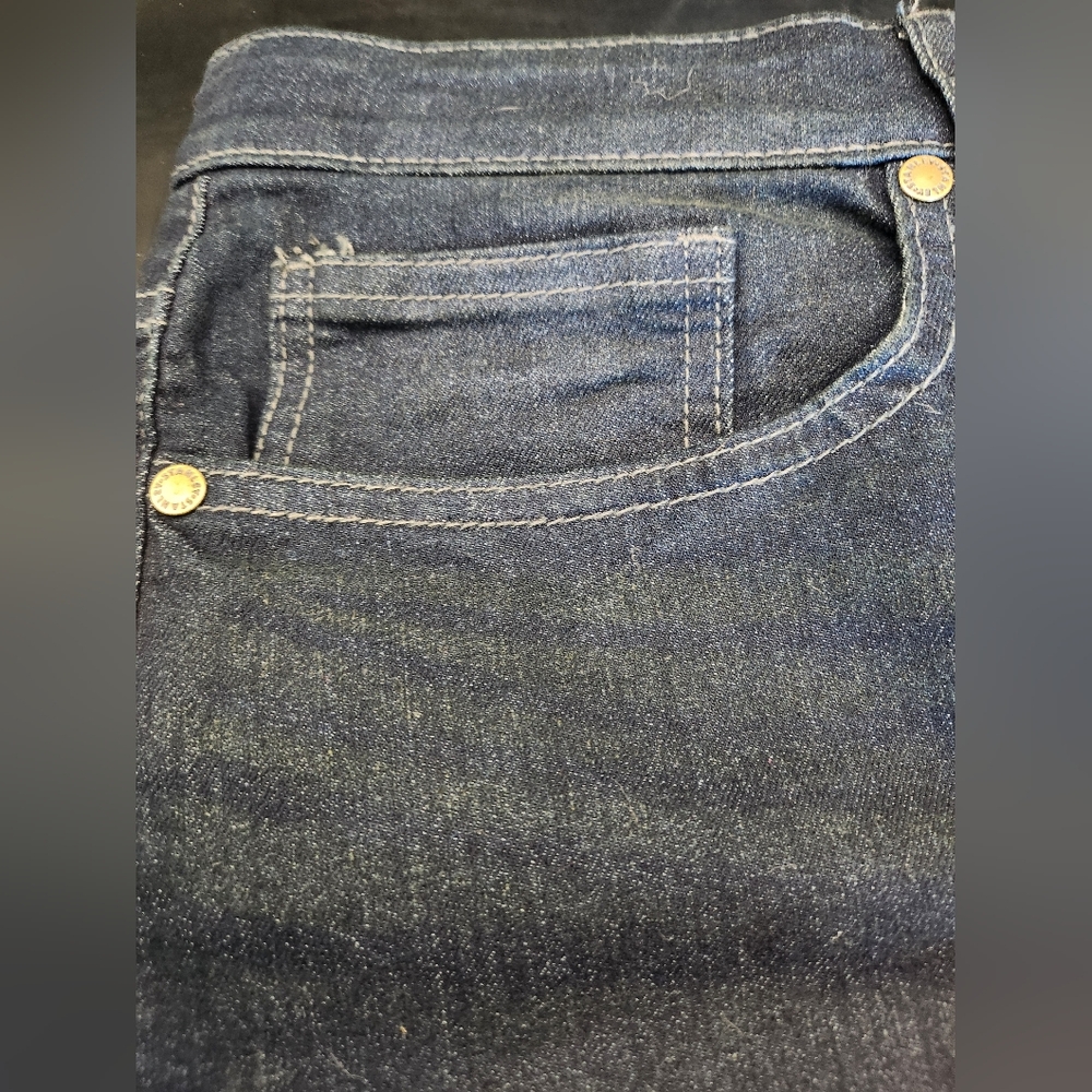 Stanley Men's Workwear stretch Flex Technology Blue denim jeans Size 34 X 30 - Picture 4 of 15